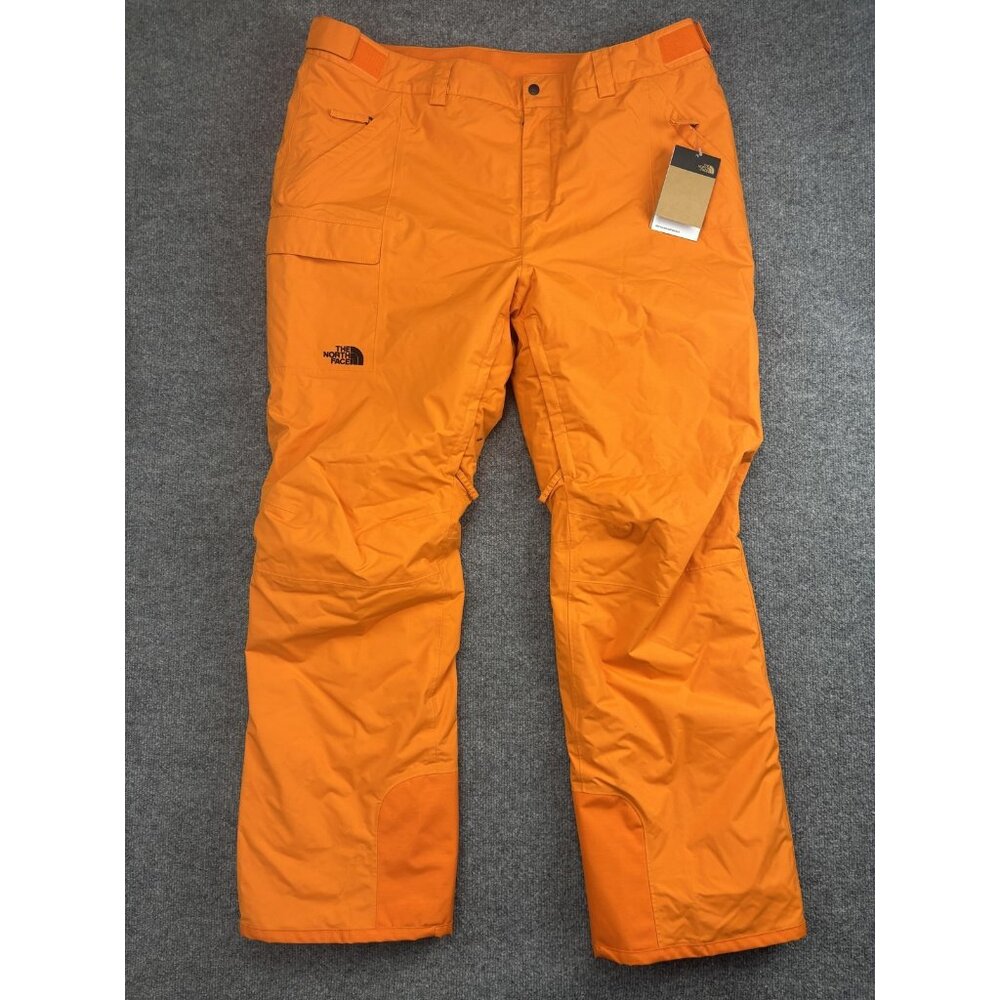 The North Face Pants Womens 2XL Orange Snow Ski DryVent Insulated Standard Fit